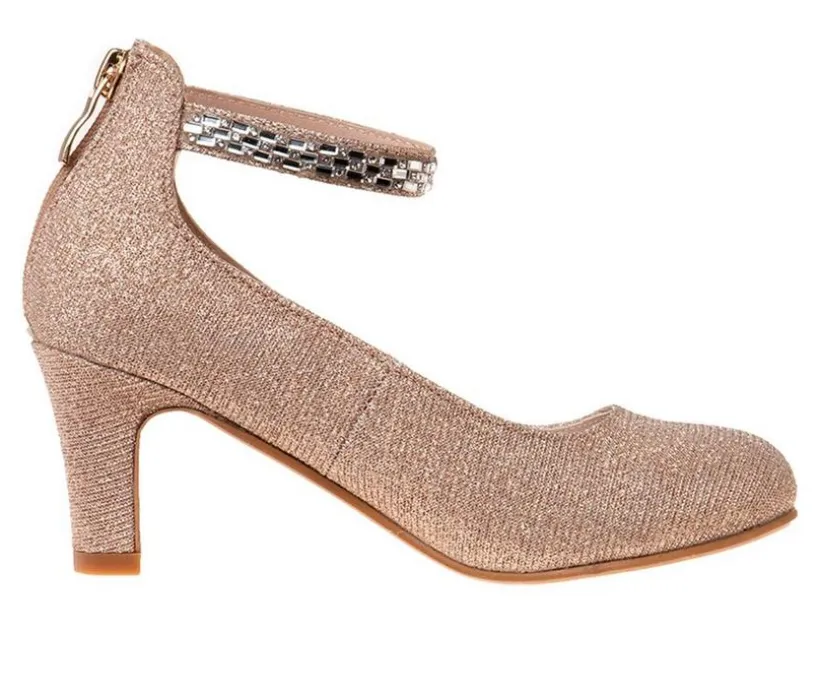 Girls' Badgley Mischka Little Kid & Big Kid Virginia Glittery Dress Shoes