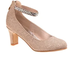 Girls' Badgley Mischka Little Kid & Big Kid Virginia Glittery Dress Shoes