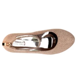 Girls' Badgley Mischka Little Kid & Big Kid Virginia Glittery Dress Shoes