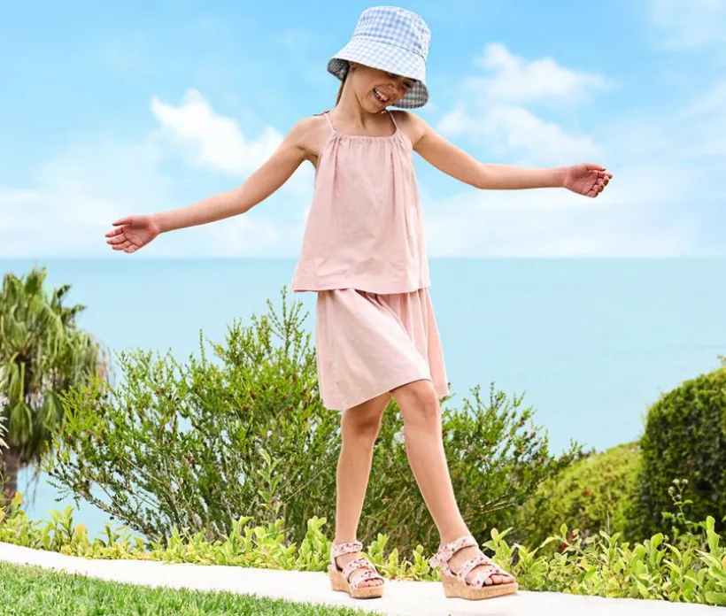 Girls' Blowfish Malibu Little Kid & Big Kid Laughter Wedge Sandals