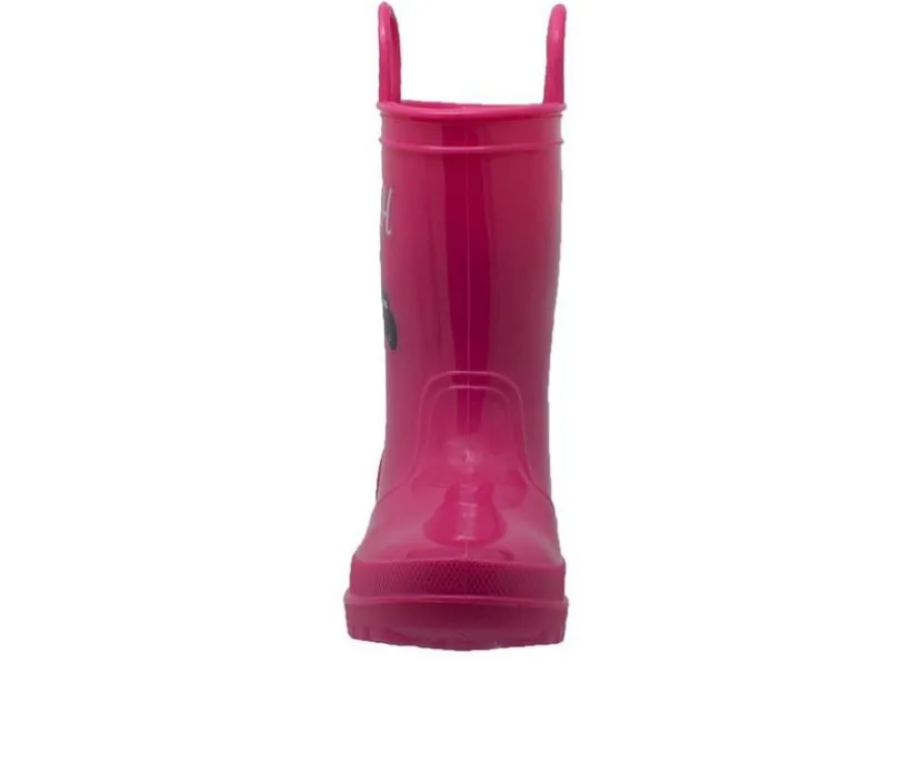 Girls' Case IH Little Kid PVC Light-Up Rain Boots