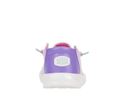 Girls' HEYDUDE Little Kid & Big Kid Wendy Iridescent Sparkle Casual Shoes