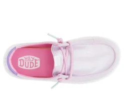 Girls' HEYDUDE Little Kid & Big Kid Wendy Iridescent Sparkle Casual Shoes