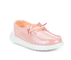 Girls' HEYDUDE Little Kid & Big Kid Wendy Iridescent Sparkle Casual Shoes