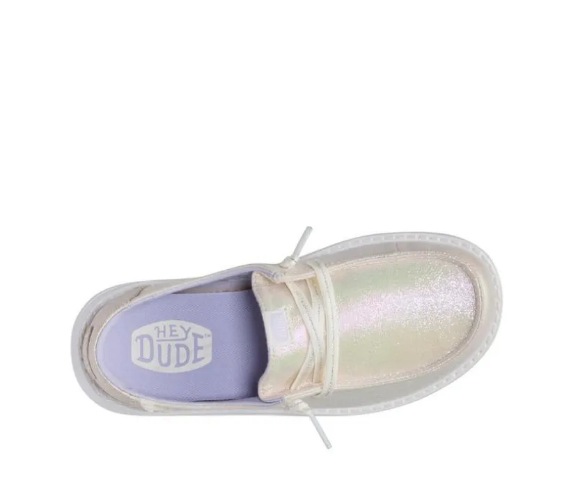 Girls' HEYDUDE Little Kid Wendy Y Dazzle 11-4 Boat Shoes