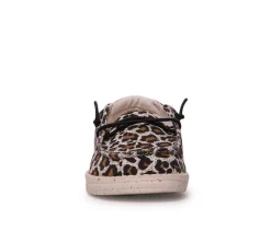 Girls' HEYDUDE Little Kid & Big Kid Wendy Youth Cheetah Casual Shoes