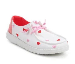 Girls' HEYDUDE Wendy Embroidered Hearts