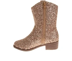 Girls' Kensie Girl Little & Big Kid Morgan Glitter Western Boots