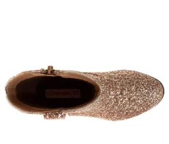 Girls' Kensie Girl Little & Big Kid Morgan Glitter Western Boots