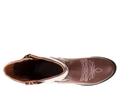 Girls' Kensie Girl Little Kid & Big Kid Dimmit Details Cowboy Boots