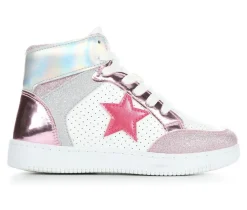 Girls' Kensie Girl Little Kid & Big Kid Star Hi-Top Sneaker