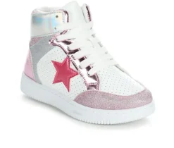 Girls' Kensie Girl Little Kid & Big Kid Star Hi-Top Sneaker