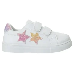 Girls' Kensie Girl Toddler & Little Kid Star Velcro Strap Sneakrs