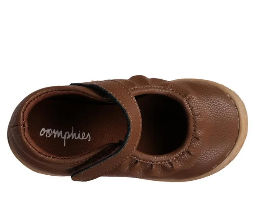 Girls' Oomphies Toddler & Little Kid Amina Leather Flats