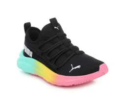 Girls' Puma Big Kid SoftRide One4All Fade Running Shoes