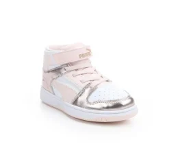 Girls' Puma Rebound Layup Romantic Sneakers