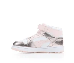 Girls' Puma Rebound Layup Romantic Sneakers