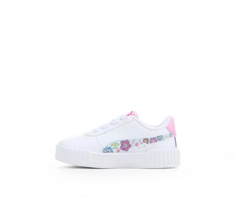 Girls' Puma Toddler Carina 3.0 Flower Sneakers