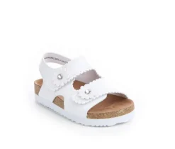 Girls' Rachel Shoes Infant & Toddler & Little Kid Lil Edena Footbed Sandals