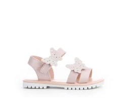 Girls' Rachel Shoes Lil Stacey Sandal Girls 4-10 Sandals