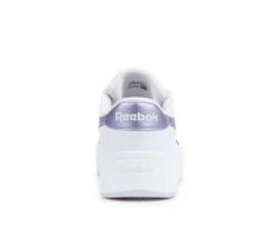 Girls' Reebok Big Kid Court Advance Surge Platform Sneakers