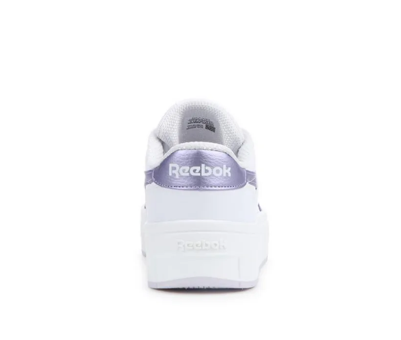 Girls' Reebok Big Kid Court Advance Surge Platform Sneakers