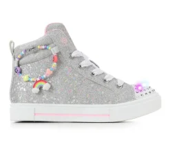 Girls' Skechers Little Kid Twinkle Sparks Charm Bestie Light-Up Shoes