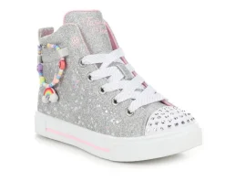 Girls' Skechers Little Kid Twinkle Sparks Charm Bestie Light-Up Shoes