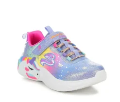Girls' Skechers Little Kid & Big Kid Unicorn Dreams 2.0 Light-Up Sneakers
