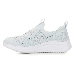 Girls' Skechers Little Kid & Big Kid Ultra Flex 3.0 Sparkle Show Slip-on Shoes