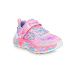 Girls' Skechers Toddler Eternal Heart Lights Light-Up Shoes
