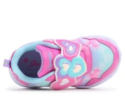Girls' Skechers Toddler Heart Lights Lovely Light-Up Shoes