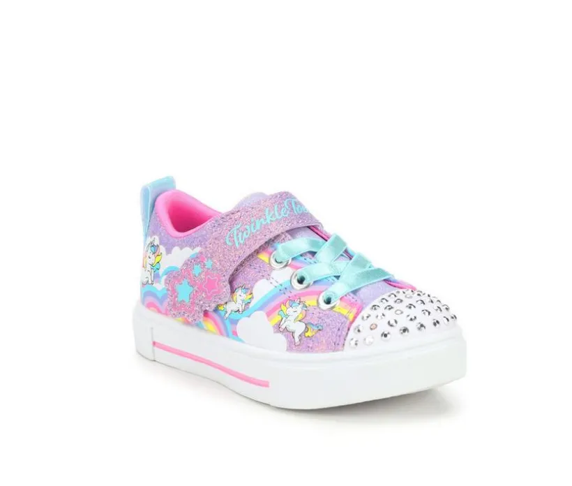 Girls' Skechers Toddler Twinkle Sparks Twinkle Toes Light-Up Sneakers