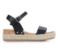 Girls' Soda Little Kid & Big Kid Treasure Wedge Sandals