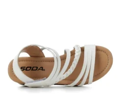 Girls' Soda Little Kid & Big Kid Whitney Wedge Sandals