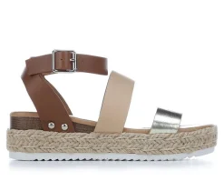 Girls' Soda Little Kid & Big Kid Theme Platform Sandals