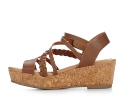 Girls' Soda Little Kid & Big Kid Whitney Wedge Sandals