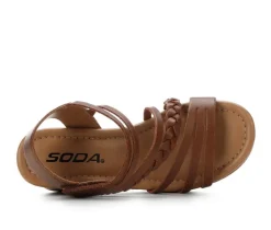 Girls' Soda Little Kid & Big Kid Whitney Wedge Sandals