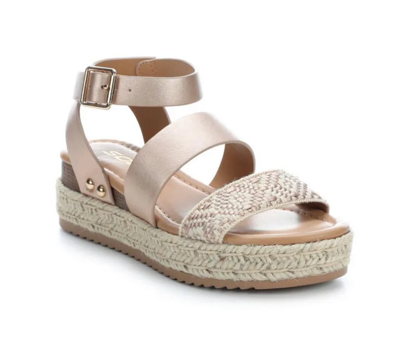 Girls' Soda Little Kid & Big Kid Theme Platform Sandals