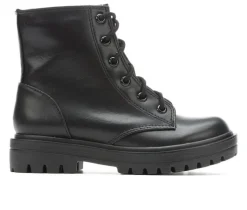 Girls' Unr8ed Little Kid & Big Kid Firm Combat Boots
