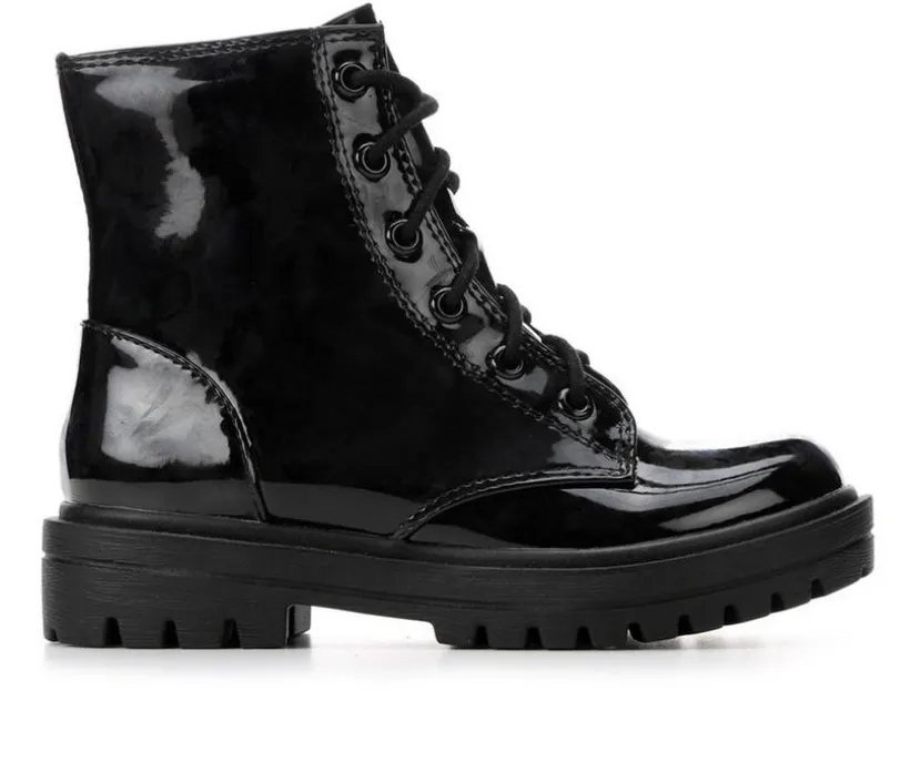 Girls' Unr8ed Little Kid & Big Kid Firm Combat Boots