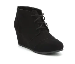 Girls' Y-Not Little Kid & Big Kid Rex Wedge Booties
