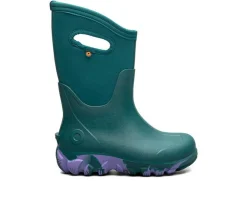 Kids' Bogs Footwear Classic Seamless Marble Rain Boots