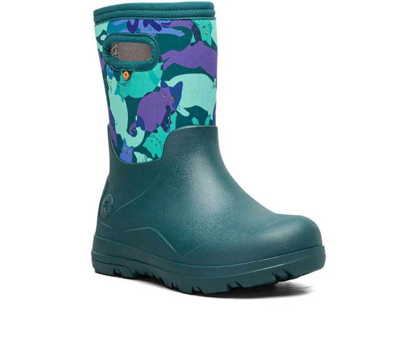 Kids' Bogs Footwear Little Kid & Big Kid York Seamless Catmo Rain Boots
