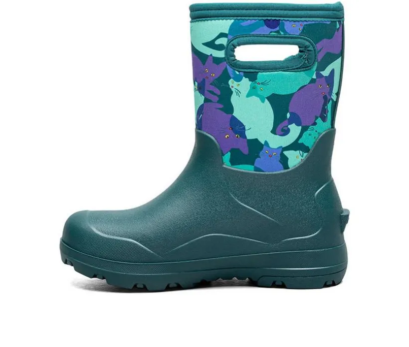 Kids' Bogs Footwear Little Kid & Big Kid York Seamless Catmo Rain Boots