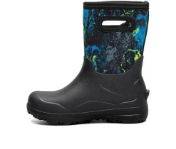 Kids' Bogs Footwear Little Kid & Big Kid Seamless Acid Camo Rain Boots