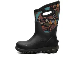 Kids' Bogs Footwear Little Kid & Big Kid Seamless Yeti Rain Boots