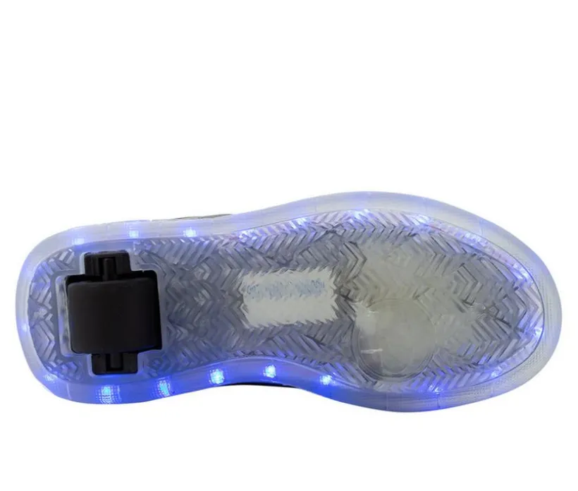 Kids' Heelys Little Kid & Big Kid Premium 1 Lo Light-Up Skate Sneakers