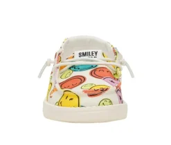 Kids' HEYDUDE Little Kid & Big Kid Wendy Smiley Casual Shoes