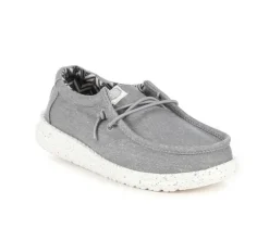 Kids' HEYDUDE Little Kid & Big Kid Wally Canvas Casual Shoes